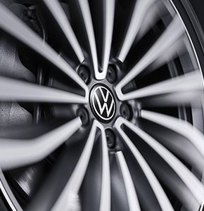 Volkswagen Dynamic Wheel Center Caps