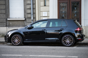 Black 2021 VW Golf