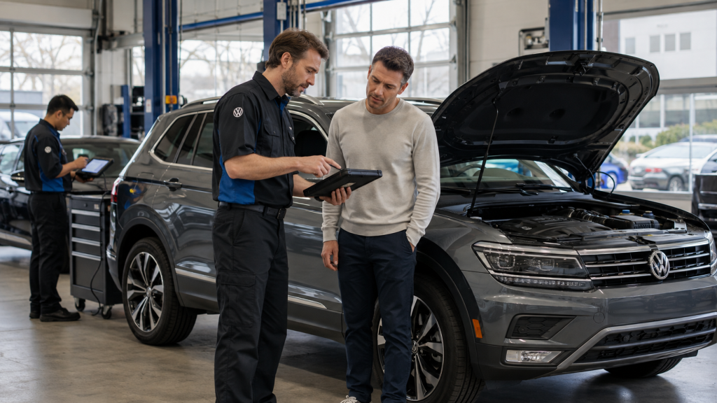 Volkswagen service estimates