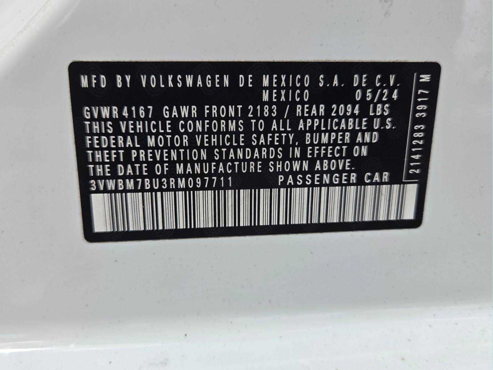 2024 Volkswagen Jetta Sport Auto