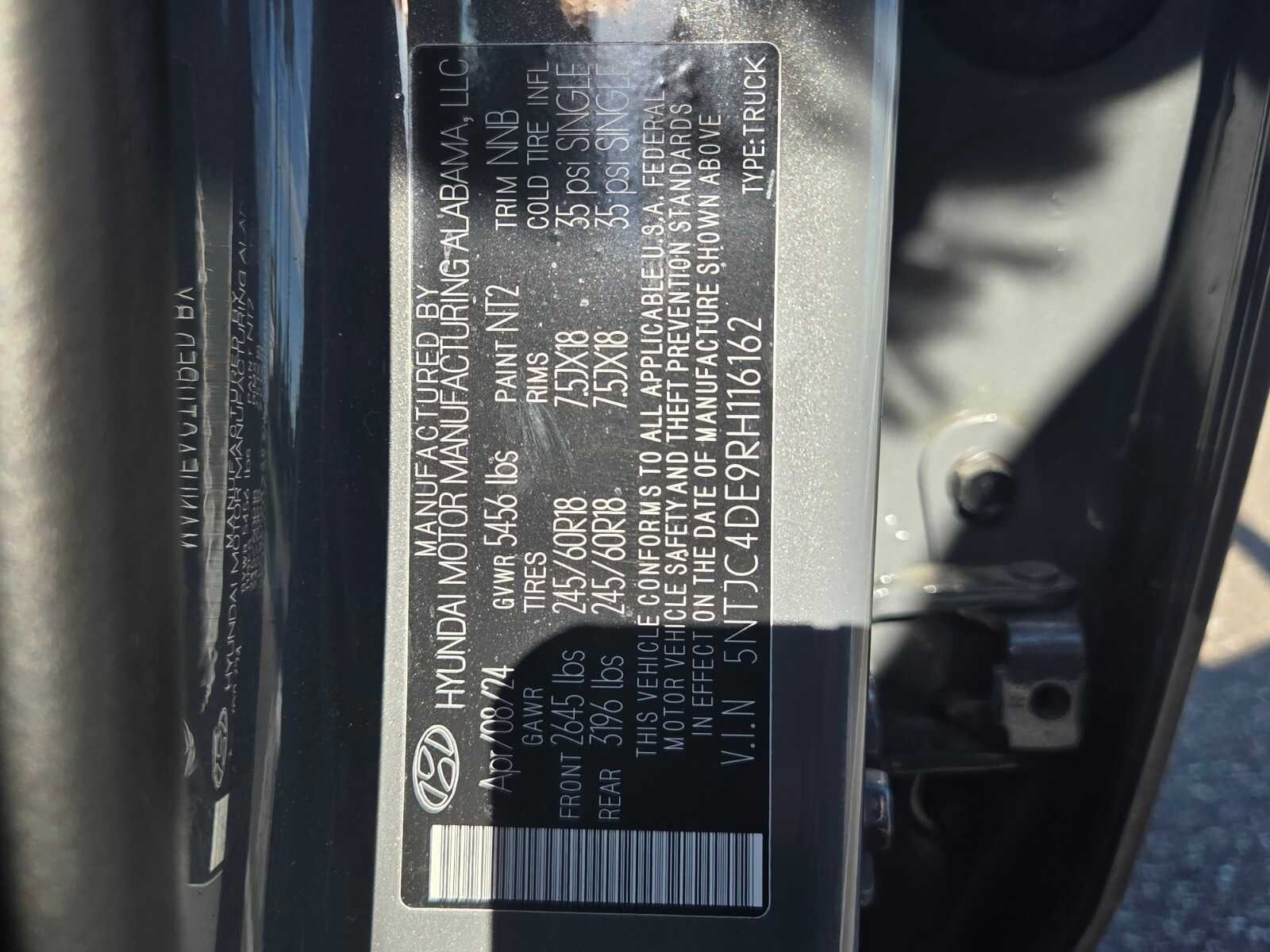 2024 Hyundai Santa Cruz SEL FWD