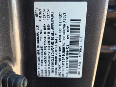 2018 Honda CR-V Touring 2WD