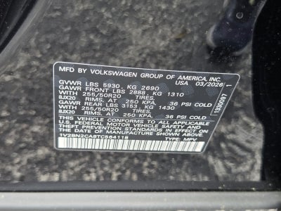 2026 Volkswagen Atlas 2.0T SEL
