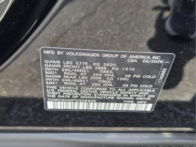 2026 Volkswagen Atlas Cross Sport 2.0T SEL Premium R-Line