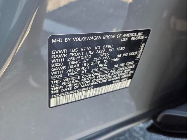 2026 Volkswagen Atlas 2.0T SE w/Technology
