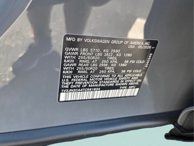 2026 Volkswagen Atlas 2.0T SE w/Technology