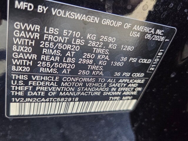 2026 Volkswagen Atlas 2.0T SE w/Technology