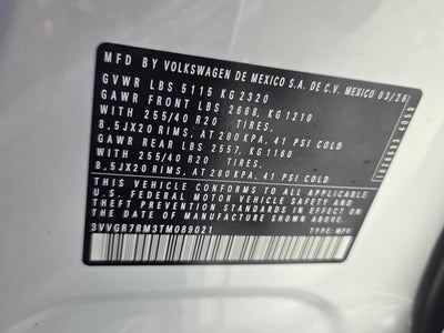 2026 Volkswagen Tiguan SE R-Line Black