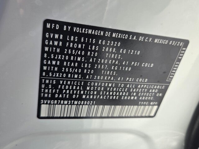 2026 Volkswagen Tiguan SE R-Line Black