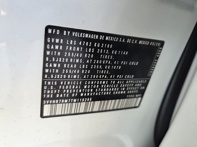 2026 Volkswagen Tiguan SE R-Line Black