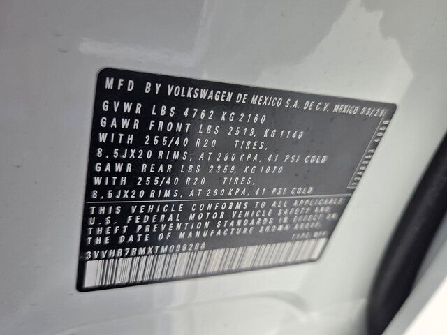 2026 Volkswagen Tiguan SE R-Line Black