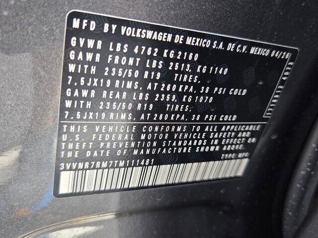 2026 Volkswagen Tiguan SE