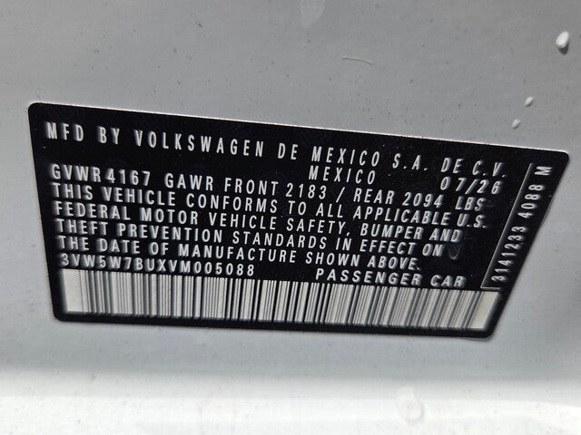 2027 Volkswagen Jetta S
