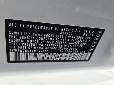 2026 Volkswagen Jetta SE