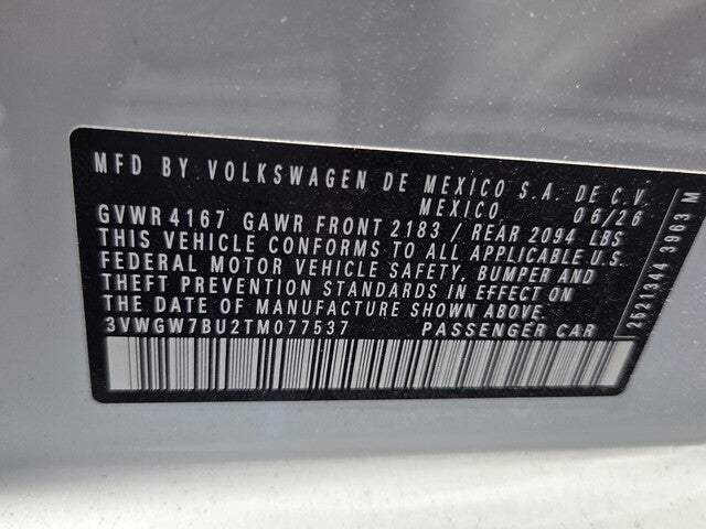 2026 Volkswagen Jetta SEL