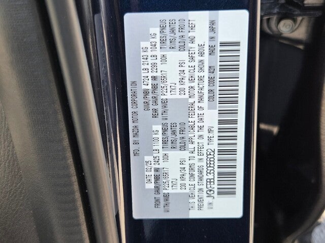 2025 Mazda Mazda CX-5 2.5 S Select Package
