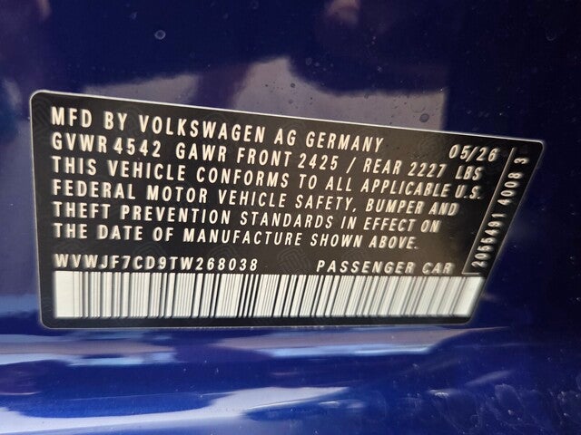 2026 Volkswagen Golf R 2.0T DSG