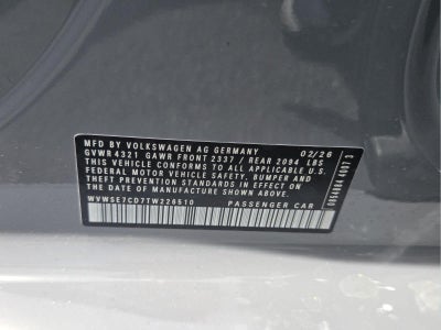 2026 Volkswagen Golf GTI SE