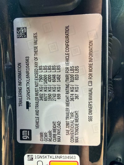 2022 Chevrolet Tahoe High Country