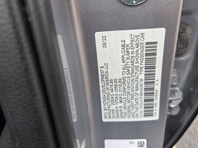 2022 Honda Accord Sport SE