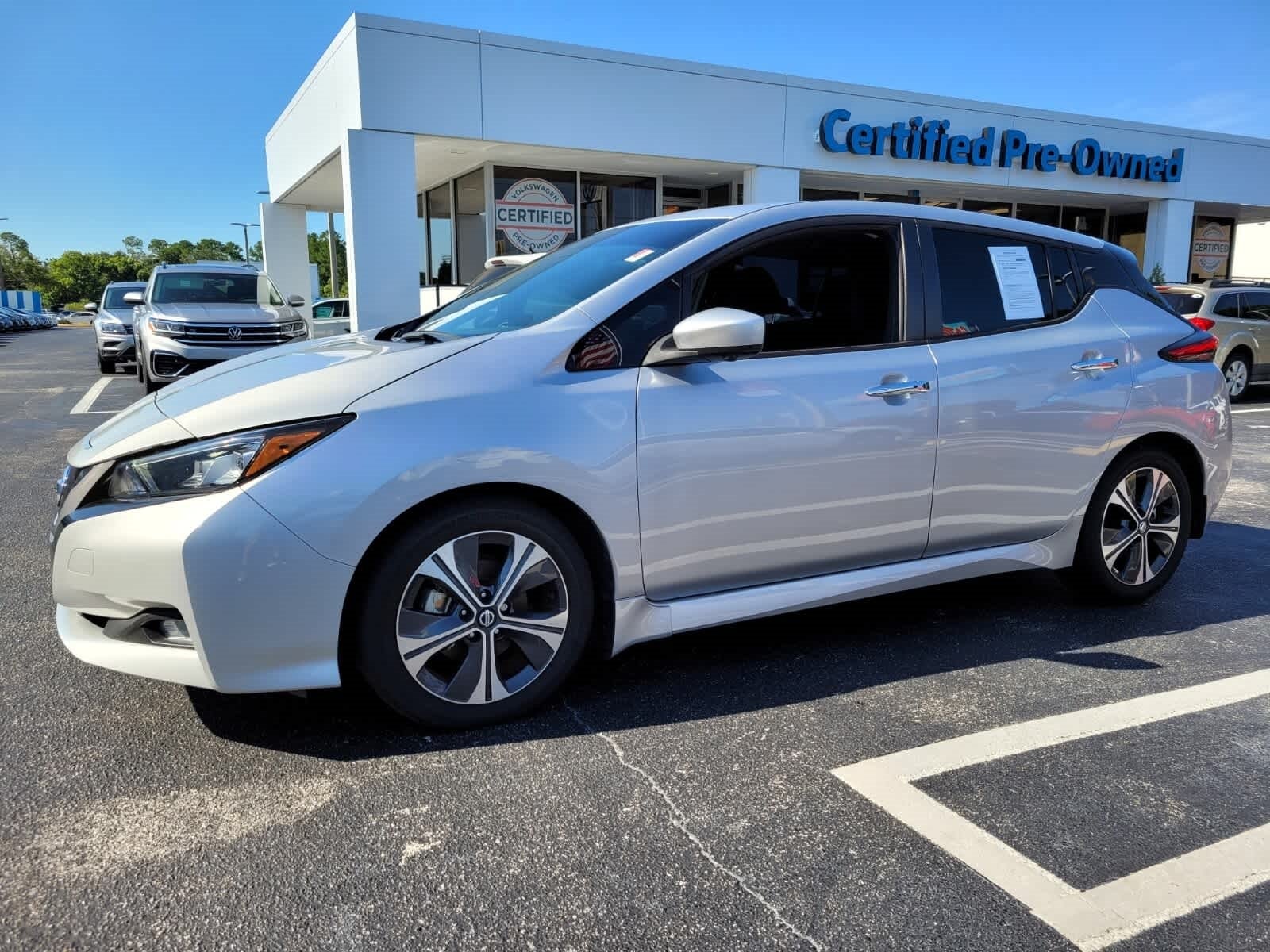 Used 2020 Nissan Leaf SV with VIN 1N4AZ1CP2LC305730 for sale in Jacksonville, FL