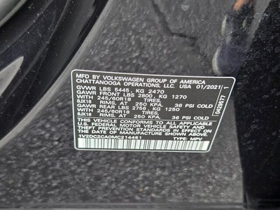 2021 Volkswagen Atlas Cross Sport 2.0T SE