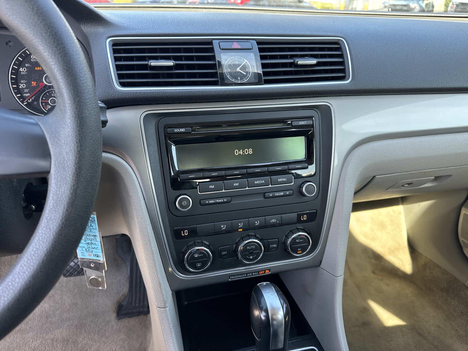 2012 Volkswagen Passat S