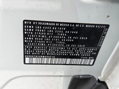 2024 Volkswagen Taos S