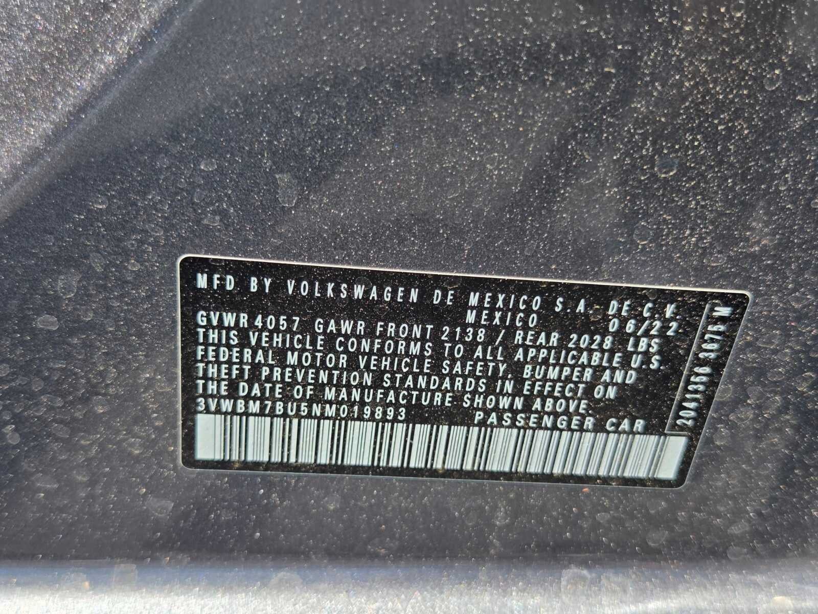 2022 Volkswagen Jetta Sport