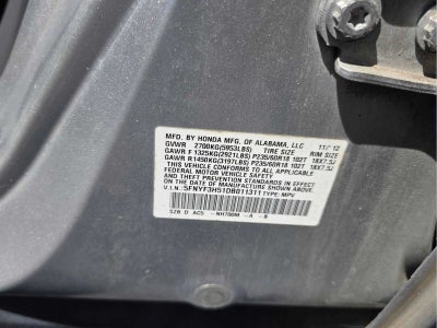 2013 Honda Pilot EX-L