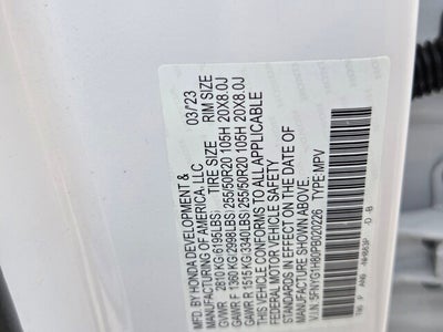 2023 Honda Pilot Elite