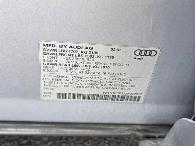 2018 Audi Q3 Premium Plus