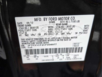 2012 Ford F-150 XLT