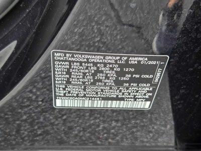 2021 Volkswagen Atlas Cross Sport 2.0T SE