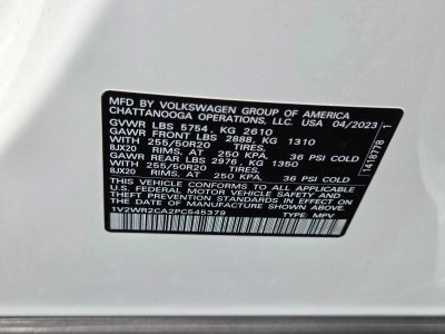 2023 Volkswagen Atlas 3.6L V6 SE w/Technology