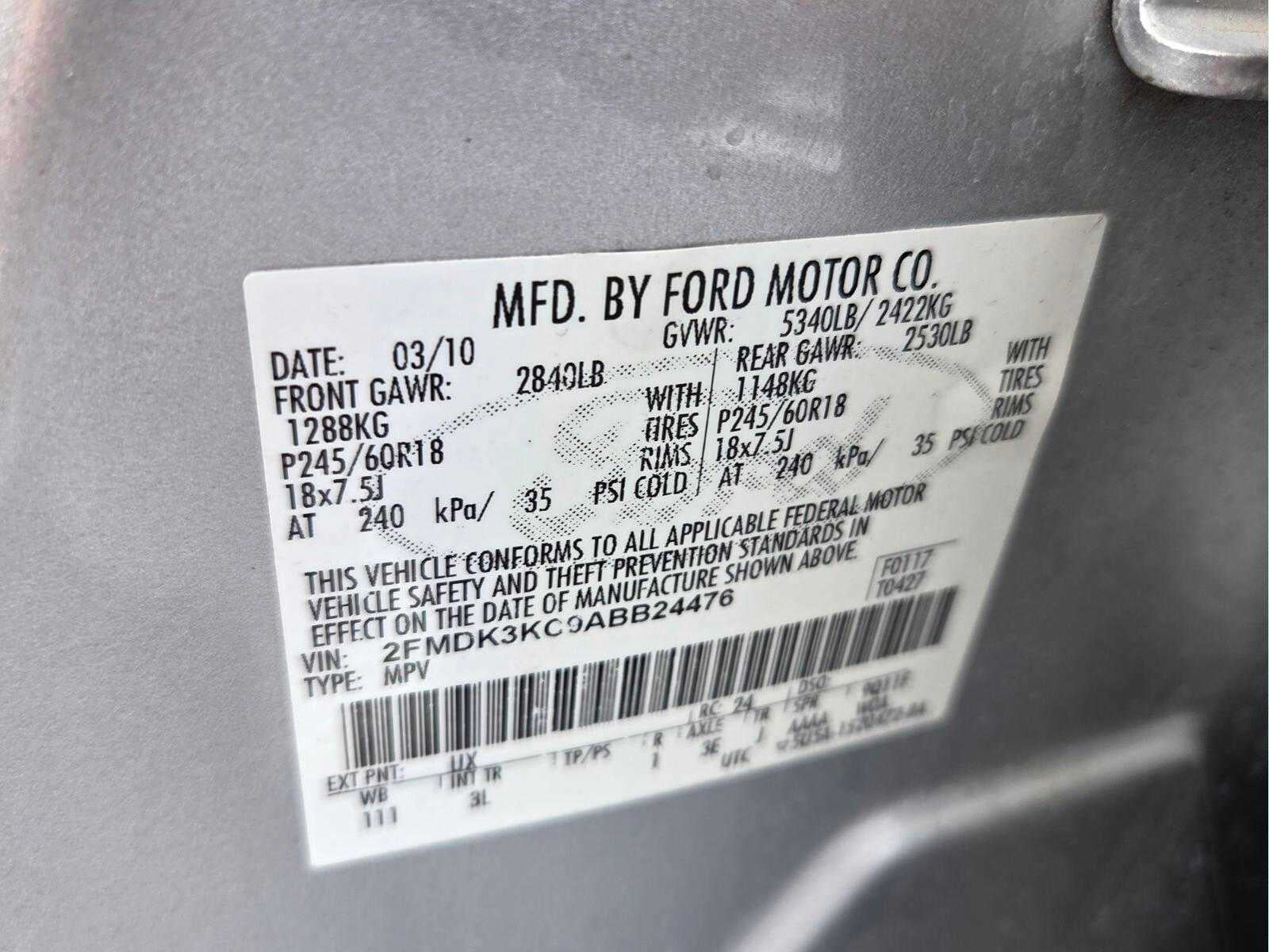 2010 Ford Edge Limited