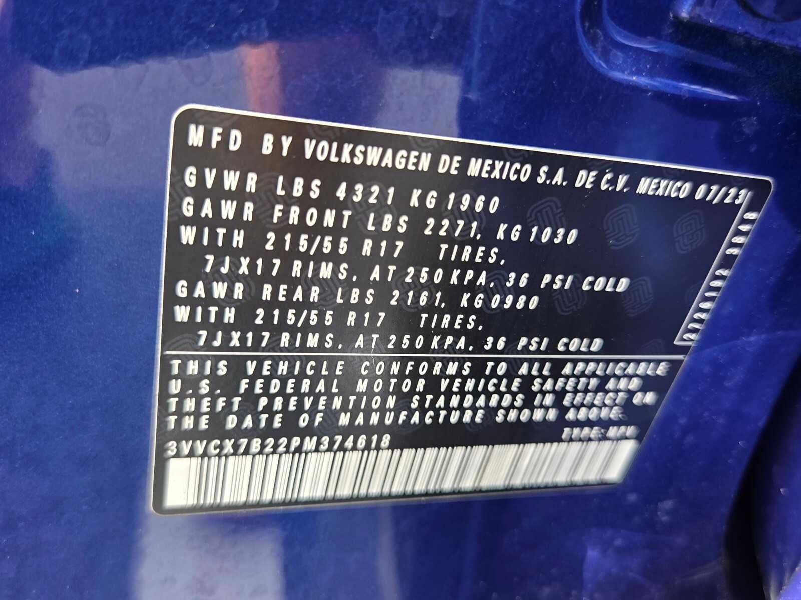 2023 Volkswagen Taos S