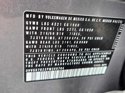 2023 Volkswagen Taos SE
