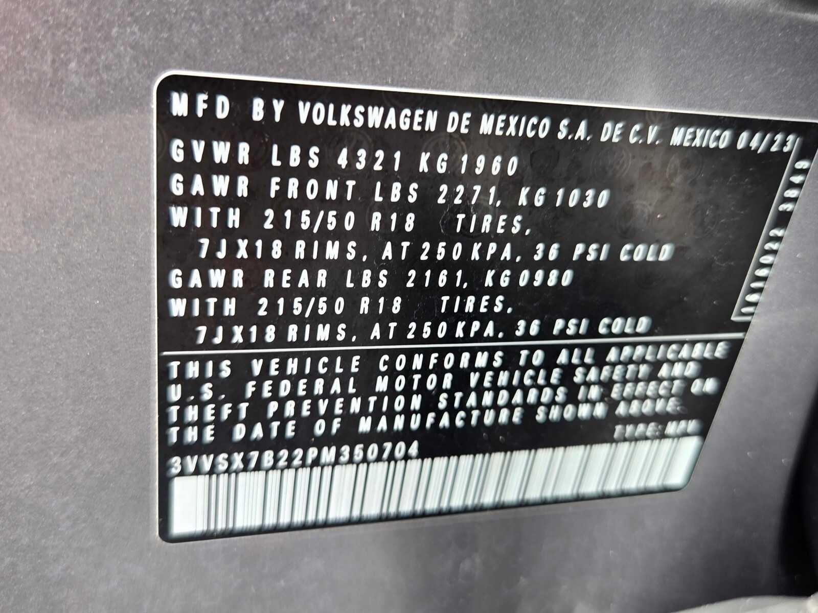 2023 Volkswagen Taos SE
