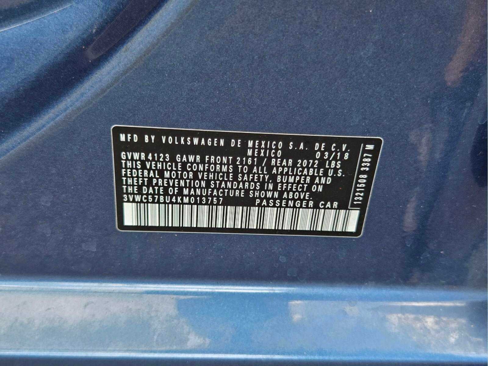 2019 Volkswagen Jetta S