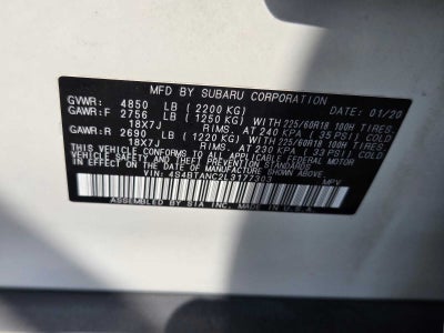 2020 Subaru Outback Limited