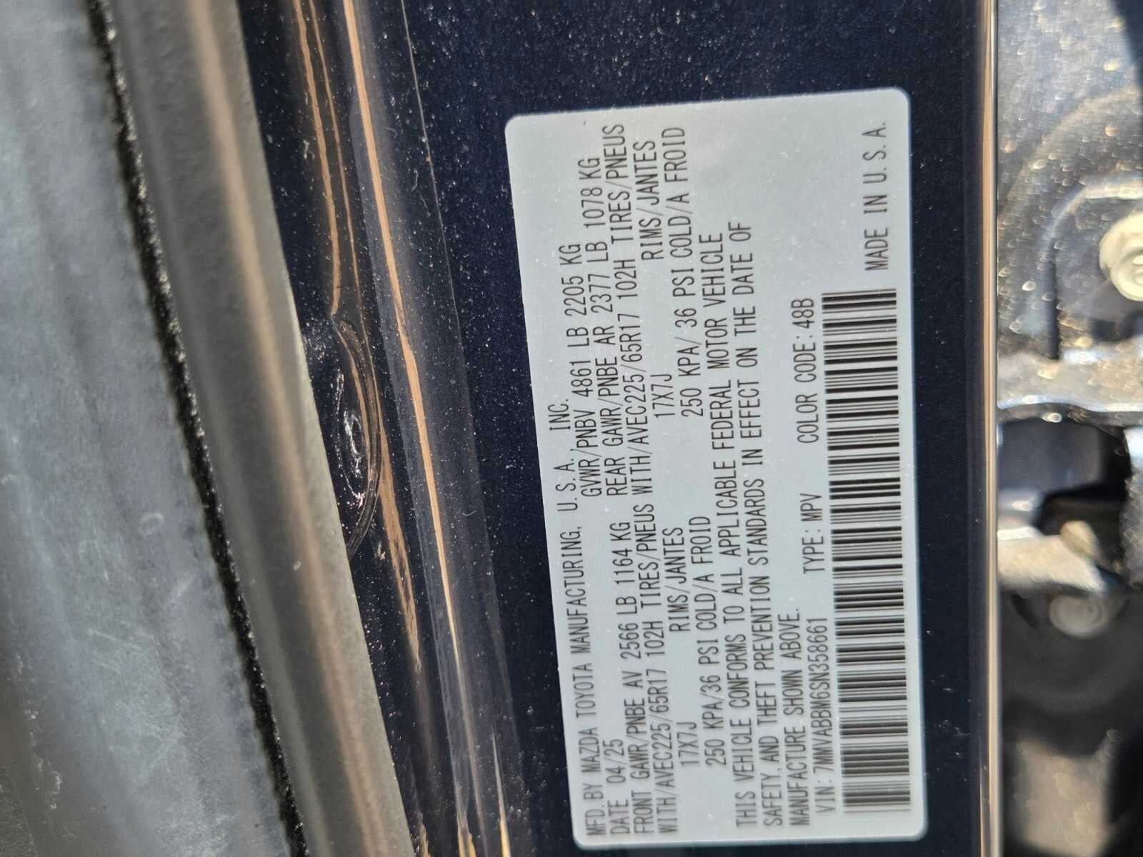 2025 Mazda Mazda CX-50 2.5 S Preferred Package