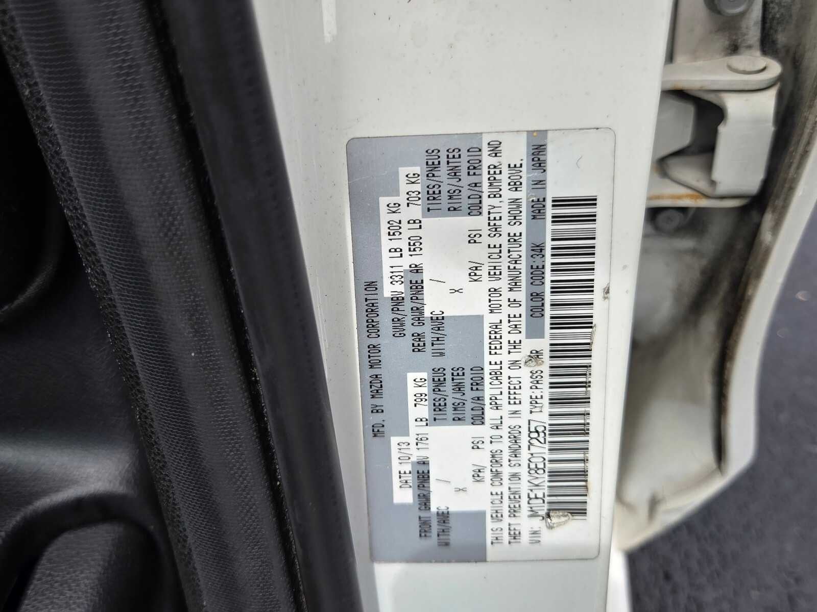 2014 Mazda MAZDA2 Sport