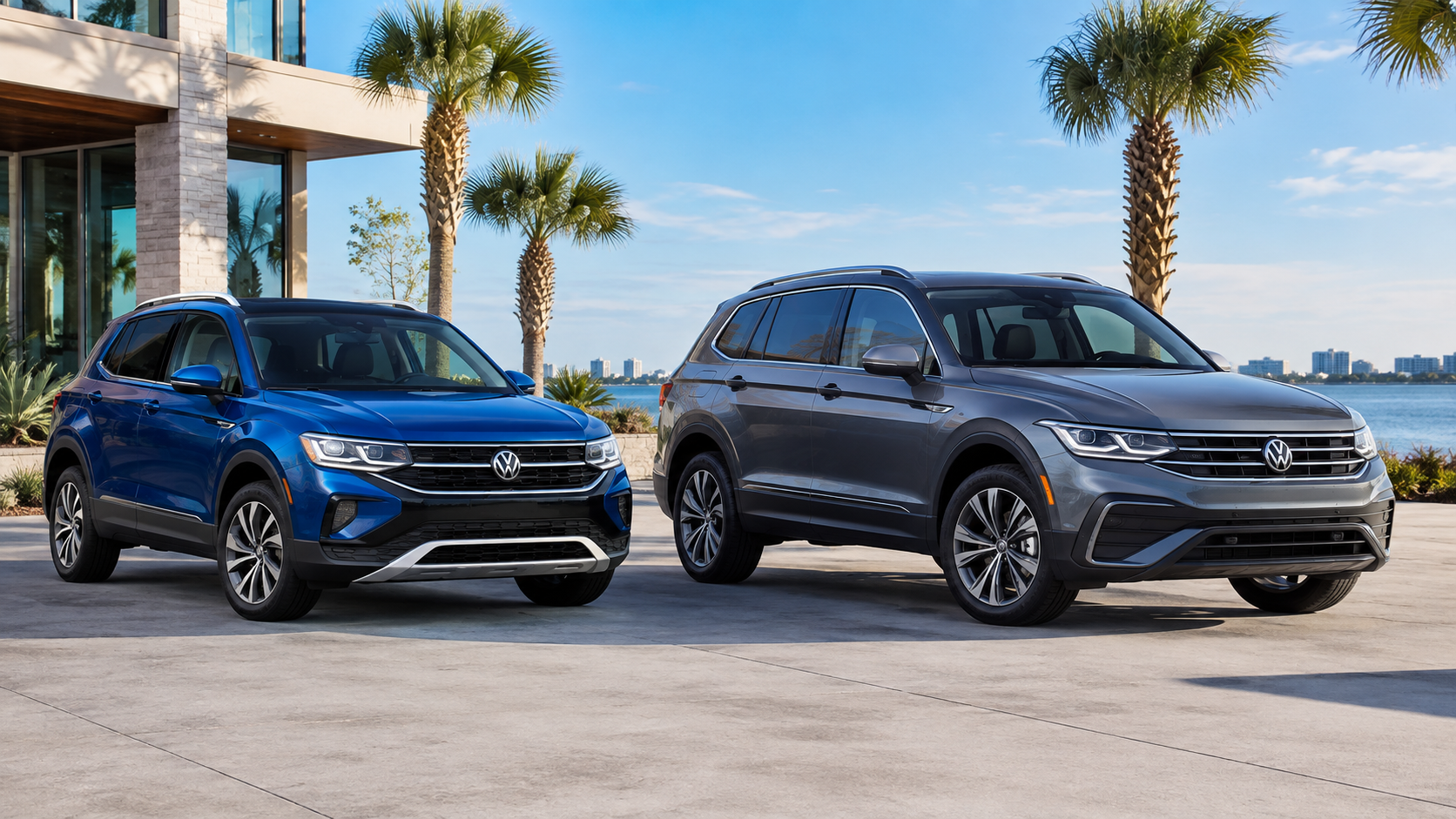 Volkswagen Taos vs Tiguan in Jacksonville, FL at Tom Bush Volkswagen