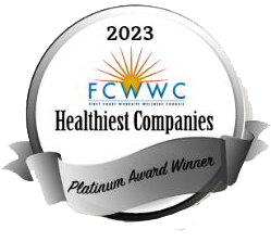Tom Bush wins Healthiest Companies in Jacksonville award in 2023 by First Coast Worksite Wellness Council